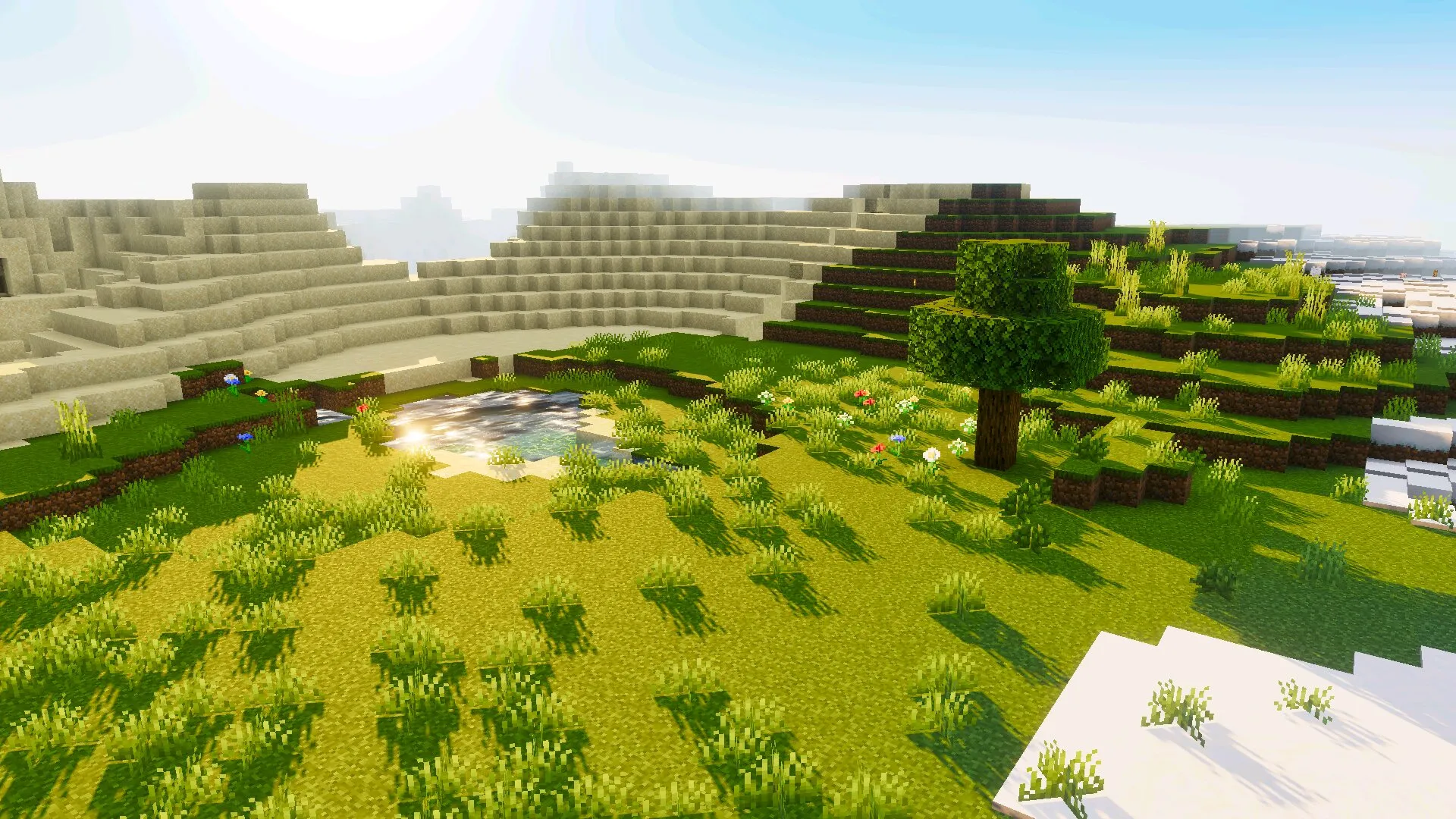 Golden Visuals from Shaders for Minecraft Latest Version